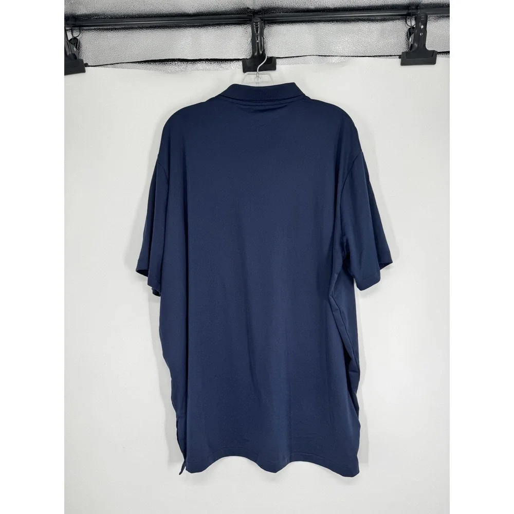 Polo Ralph Lauren Performance Polo Shirt Mens 2XL Navy Blue Short Sleeve Golf